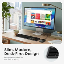 Load image into Gallery viewer, Satechi Slim LX3 Wired Keyboard, Cross-Platform OS Switching, Space Black, SpaceBlack_833
