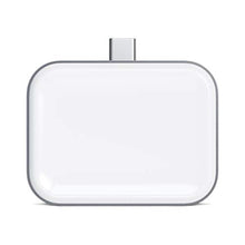 Load image into Gallery viewer, Satechi USB-C Wireless Charging Dock - Compatible with Apple AirPods Pro &amp; AirPods 3/2/ 1 with Wireless Charging Case (Not Included), SpaceGray_1
