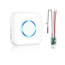 Load image into Gallery viewer, Satisure Wireless Doorbell Extender with Receiver Connects to Existing Hardwired Doorbell into Wireless Door Bell with 656 FT Range, 58 Chimes and 5 Volume Levels Door Chime for Home/Garage/Basement_1
