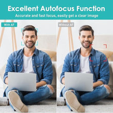 Load image into Gallery viewer, saylas 2K Webcam with Microphone, 78FOV FHD PC Camera with 2K/30fps, Privacy Cover, Plug &amp; Play USB Web Cam, Autofocus, 1080P/60fps External Webcam for PC, Computer Web Camera for Laptop, Mac, Zoom, KFOV_6485
