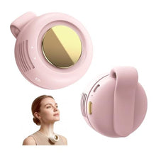 Load image into Gallery viewer, SBMKK Portable Silent Mini Bladeless Fan, Clip On Fan for Shirt, 3 Speeds &amp; Queit, Hands Free Waist Whirlwind Fans, USB Rechargeable, Suitable for Outdoor &amp; Travel &amp; Office (pink)_1
