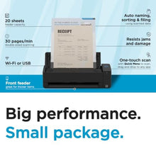 Load image into Gallery viewer, ScanSnap iX1300 Wireless or USB Double-Sided Color Document Scanner, Black, ScanSnapiXBlack_948
