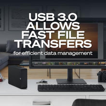 Load image into Gallery viewer, Seagate 8TB Expansion Desktop Hard Drive | USB 3.0 (STKP8000400)_322
