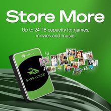 Load image into Gallery viewer, Seagate BarraCuda 2TB Internal Hard Drive HDD 3.5 Inch SATA 6Gb/s 7200 RPM 256MB Cache Frustration Free Packaging (ST2000DM008/ST2000DMZ08), PC_7349
