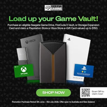 Load image into Gallery viewer, Seagate Game Drive for PlayStation Consoles 2 TB External Hard Drive - USB 3.2 Gen 1, Officially-Licensed (STLV2000101), PSHDD_8330
