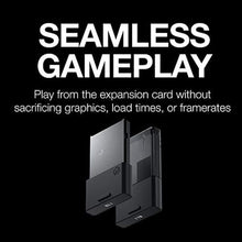Load image into Gallery viewer, Seagate Storage Expansion Card 2TB Solid State Drive - NVMe SSD for Xbox Series X|S, Quick Resume, Plug &amp; Play, Licensed (STJR2000400) Black_635
