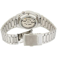 Load image into Gallery viewer, SEIKO 5 Automatic Black Arabic Dial Stainless Steel Men's Watch SNK063J5_1062
