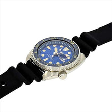 Load image into Gallery viewer, Seiko Prospex SRPE07K1 Analog Automatic Black Silicon Men Watch, Blue_1691
