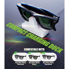 Load image into Gallery viewer, Seltureone Charging Dock Compatible with Ray-Ban Meta Wayfarer, Skyler, Headliner Smart Glasses with 3.28FT Type-C Charging Cable for Ray-Ban Meta Gen 2 Charger Accessories, White_564
