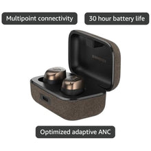 Load image into Gallery viewer, Sennheiser Consumer Audio Momentum True Wireless 2 - Bluetooth in-Ear Buds with Active Noise Cancellation, Smart Pause, Customizable Touch Control and 28-Hour Battery Life - Black (M3IETW2 Black)_960
