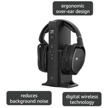 Load image into Gallery viewer, Sennheiser RS 175-U Digital Wireless TV Headphones, Black_8161
