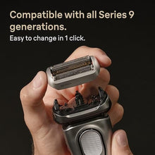 Load image into Gallery viewer, Series 9 Men's Electric Shaver Head ORIGINAL Replacement Blade, Silver 94M_999
