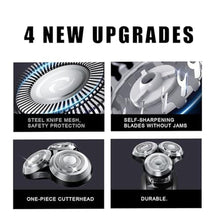 Load image into Gallery viewer, SH90 Replacement Rotary Heads Compatible with Philips Norelco Shavers, Silver_447
