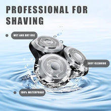 Load image into Gallery viewer, SH90 Replacement Rotary Heads Compatible with Philips Norelco Shavers, Silver_449
