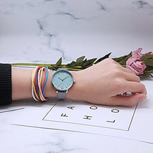 Load image into Gallery viewer, SHENGKE Creative Simplicity Women Watch Genuine Leather Elegant Women Watches Ladies Business Wristwatch(Grey)_101
