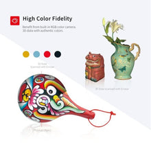 Load image into Gallery viewer, Shining 3D Einstar Handheld 3D Scanner with Detail-Oriented Enhancement Technology Support Scanning Hair and Body, Up to 14FPS Scanning Speed High Quality Collecting Data 3D Scanner for 3D Printer, Blue_535
