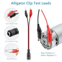 Load image into Gallery viewer, SHNITPWR Universal Power Supply Adjustable 3.5V~24V 3A 72W Variable 3.5V 5V 9V 12V 18V 20V 24V AC/DC Adapter, 100V-240V AC to DC Converter with 16 Tips,4-Way Power Splitter Cable,Polarity Converter, Black_266
