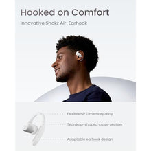 Load image into Gallery viewer, SHOKZ OpenFit Air - Open-Ear Headphones, True Wireless Earbuds, Water Resistant, Secure Earhooks for Daily Use, White_2452
