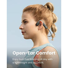 Load image into Gallery viewer, SHOKZ OpenMove - Open-Ear Bluetooth Sport Headphones, Bone Conduction Wireless Earphones, Sweatproof for Running and Workouts, with Sticker Pack, Grey_2282

