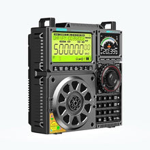 Load image into Gallery viewer, Shortwave Radio HanRongDa C919, Full Band Receiver with SSB, FM/MW/SW/USB/LSB/LW/VHF/UHF/AIR/CB/WB with Dual Display and APP Control, 20W Bluetooth Speaker Support MicroSD Card, gray_520
