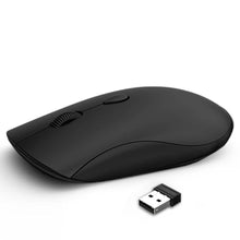 Load image into Gallery viewer, SHUNJINRUN Slim Silent 2.4G Wireless Optical Mouse, Orange, Black_1
