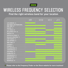 Load image into Gallery viewer, Shure BLX1 Wireless Bodypack Transmitter H10 Band (542572 MHz) Replacement Mic Transmitter for BLX4/BLX4R/BLX88 Receiver Up to 14 Hr Battery, 300 ft Range, Black_8121
