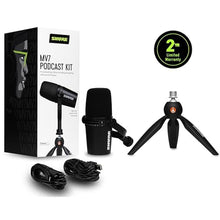 Load image into Gallery viewer, Shure MV7 USB Podcast Microphone and Stand_3305
