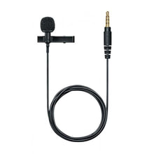 Load image into Gallery viewer, Shure MVL Lavalier Microphone for iPhone &amp; Tablet - External Clip On Mini Lapel Mic for Video Recording &amp; Vlogging with 3.5mm Connector, Windscreen, Mount &amp; Carrying Pouch, Black_1
