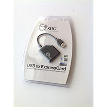 Load image into Gallery viewer, SIIG USB to ExpressCard (JU-EP0012-S1),Black_1
