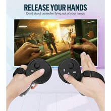 Load image into Gallery viewer, Silicone Cover Set Compatible with Meta Oculus/Quest 3, VR Accessories Protective Cover Includes Controller Grips, Front Shell Headset Cover and Face Cover, Not Fit Quest 3S (Black)_8376
