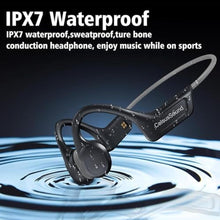 Load image into Gallery viewer, SilisoundTek Bone Conduction Headphones Bluetooth,Upgraded IPX7 Waterproof Wireless Earbuds,Open Ear Headphones Bluetooth 5.3 with Mic,10H Playtime for Running,Cycling,Hiking,Gym,Workout (Gray)_5391
