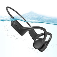 Load image into Gallery viewer, SilisoundTek Bone Conduction Headphones,Waterproof IP68,Wireless Bluetooth 5.3 Earphones with Microphone, Built-in 32GB MP3 Open Ear Bluetooth Headphones for Running,, Black_1
