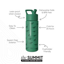 Load image into Gallery viewer, Simple Modern Kids Water Bottle &amp; Toddler Cup | 18oz | Dinosaur, DinoWorld_786
