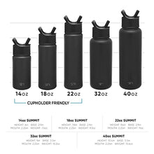 Load image into Gallery viewer, Simple Modern Water Bottle with Straw and Chug Lid Vacuum Insulated Stainless Steel Metal Thermos Bottles | Reusable Leak Proof BPA-Free Flask for Sports | Summit Collection | 32oz, Almond Birch, AlmondBirch_8254
