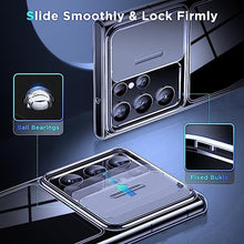 Load image into Gallery viewer, Simtect for Samsung Galaxy S23 Ultra Case with Camera Cover, [Military Drop Protection] [Snug Touch], Slim Protective Hard Back and Soft Edge Phone Case for Galaxy S23 Ultra Case 6.8 Inch- Clear_1385
