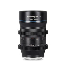 Load image into Gallery viewer, SIRUI 35mm Anamorphic Lens F1.8 1.33X APS-C Cinema Lens for M4/3 Mount(SR-35M), BlueFlare_1
