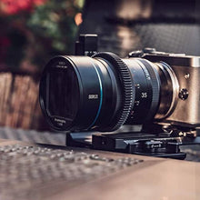 Load image into Gallery viewer, SIRUI 35mm Anamorphic Lens F1.8 1.33X APS-C Cinema Lens for M4/3 Mount(SR-35M), BlueFlare_8685
