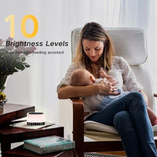 Load image into Gallery viewer, SleeZOO Sound Machine White Noise Machine with 25 Soothing Sounds 12 Colors Light with 10 Adjustable Levels 32 Adjustable Volumes 5 Timers Portable Sleep Machine for Adults Kids Baby (Black), Wood_593
