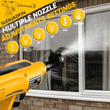 Load image into Gallery viewer, SLENJADFIN Cordless Portable Washer Compatible with Dewalt 20V Battery, Portable Handheld Cleaning Tool with Brushless Motor, 6-in-1 Nozzle, 4 Level Adjustable for Car Floor Fence Wall (Tool only)_1191
