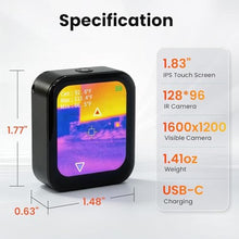 Load image into Gallery viewer, Small Thermal Camera for Home Inspection12896 IR Resolution Thermal Imager, UltraBlack_2051
