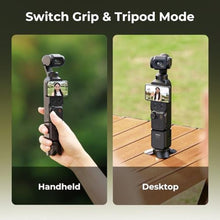 Load image into Gallery viewer, SMALLRIG Auto-Deploy Mini Tripod Magnetic Stand for DJI Osmo Pocket 4P/4/3, for Insta360 Luna Ultra, for Xtra Muse Tripod, w 1/4"-20 Screw, Aluminum Compact Travel Vlog Action Camera Accessories -6083, Black_298
