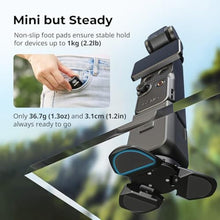 Load image into Gallery viewer, SMALLRIG Auto-Deploy Mini Tripod Magnetic Stand for DJI Osmo Pocket 4P/4/3, for Insta360 Luna Ultra, for Xtra Muse Tripod, w 1/4"-20 Screw, Aluminum Compact Travel Vlog Action Camera Accessories -6083, Black_300
