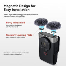 Load image into Gallery viewer, SmallRig Cage Kit for Canon PowerShot V10 with Furry Windshields, Camera Cage, Lens Cap and Storage Bag, Effectively Reducing Wind Noise About 20dB, for Outdoor Shooting, Travel, Vlog - 4235, Black_8794
