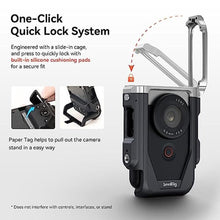 Load image into Gallery viewer, SmallRig Cage Kit for Canon PowerShot V10 with Furry Windshields, Camera Cage, Lens Cap and Storage Bag, Effectively Reducing Wind Noise About 20dB, for Outdoor Shooting, Travel, Vlog - 4235, Black_8795
