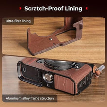 Load image into Gallery viewer, SMALLRIG Camera Case Kit for Nikon Z f, Vintage PU Leather Camera Case Kit, with Enhanced Grip, Scratch-resistant Microfiber Lining, Aluminum Alloy Frame,Shoulder Strap, Brown - 5096_550

