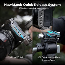 Load image into Gallery viewer, SmallRig Hawklock Quick Release Cage Kit for Sony Alpha 6700, with Multiple Mounting Interfaces and Built-in Quick Release Plate for Arca-Swiss Plate and NATO Rail, with Cable Clamp for HDMI - 5060, Black_1611
