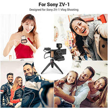 Load image into Gallery viewer, SMALLRIG L-Shape Bracket Wooden Grip with Cold Shoe for Sony ZV1 Digital Camera - 2936, Black_8478
