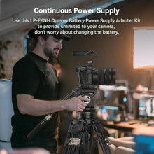 Load image into Gallery viewer, SmallRig LP-E6NH Dummy Battery for Canon, AC to DC Power Supply Adapter Kit, Black_887
