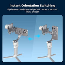 Load image into Gallery viewer, SMALLRIG Metal Phone Mount with Baseplate for Arca-Standard, Compatible for DJI RS 4 Mini, Smartphone Support with Cold Shoe Mount, Phone Tripod Mount for iPhone 17/16/15 Series etc. - 5339_4289

