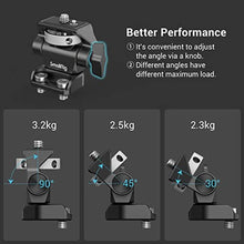 Load image into Gallery viewer, SmallRig Monitor Mount Swivel 360 and Tilt 180 Adjustable Bracket with 1/4"- 20 Screws for 5" and 7" Monitor, Black_6102
